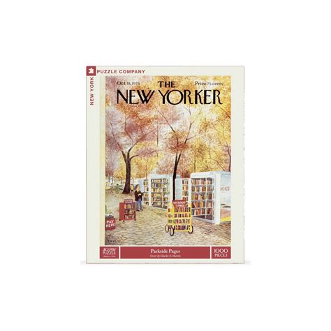 New York Puzzle Company - Parkside Pages | 1000 Piece Puzzle — WEVE