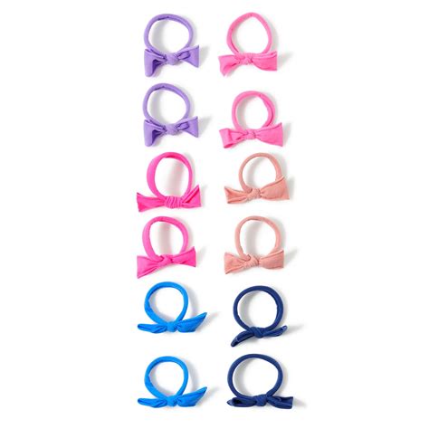 Buy Pack of 6 Mini Tie Hair Pony Online - Accessorize India