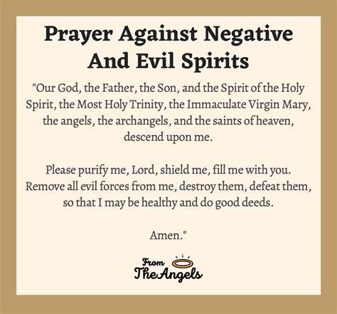 6 Short Prayers For Protection From Evil Spirits: Urgent & Powerful