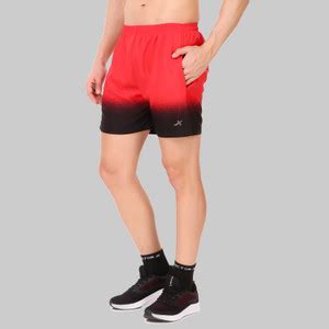 VECTOR X Color Block Men Black, Red Sports Shorts - Buy VECTOR X Color ...