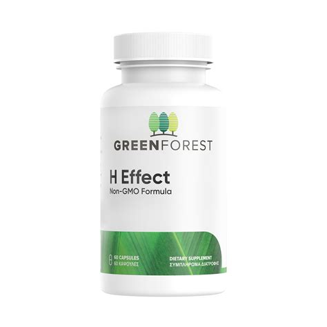 H Effect Formula - 60, 120 φυτικές κάψουλες - Green Forest Vitamins