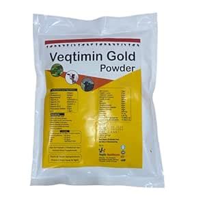 veqtis helthcare VEQTIMIN Gold Powder Mmc Pouch, Mineral Mixture for ...