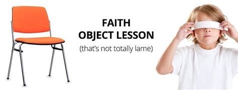 Image result for Object Lessons Faith Kids