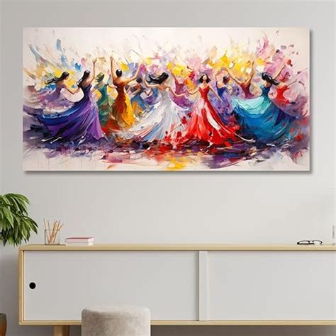 SAF paintings Unframed Rolled Art Print|Modern Art Canvas Wall Art ...