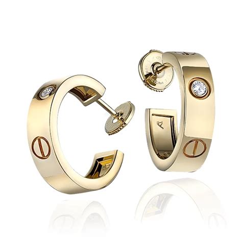 Серьги Cartier LOVE love (id 23610) купить оригинал в Москве