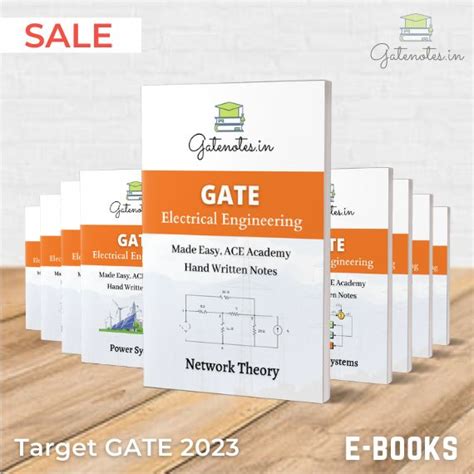 GATE Notes 2023 [PDF] - CSE / ME / ECE / CE / EE