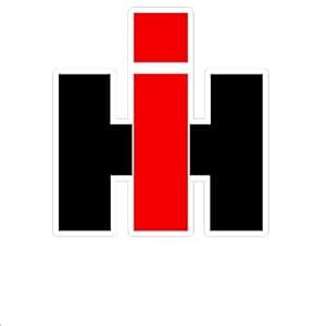 Signs By Woody#17b Medium IH Window Decal : Amazon.in: Garden & Outdoors