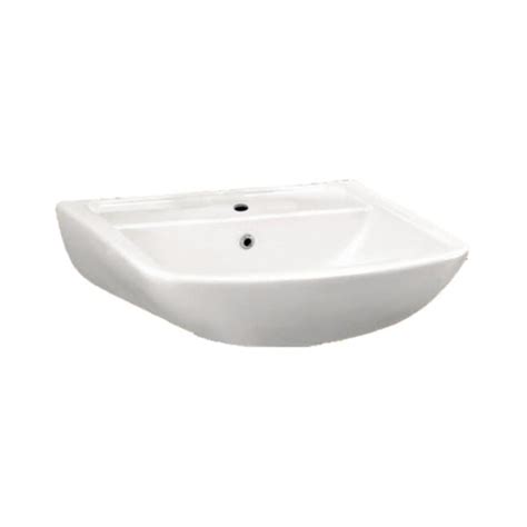 Parryware - Wall Mounted Rectangle White Wash Basin - Uno - C042L by ...