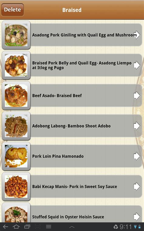 Philippines Recipes Collection - App on Amazon Appstore