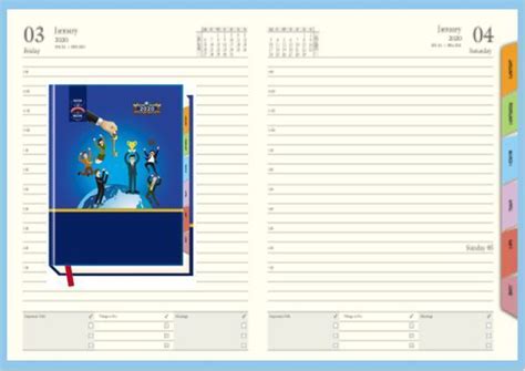 P3631 - Diary Printing / Planner Printing 2020 | Vivid Print India ...