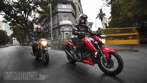 TVS Apache RTR 160 4V vs Suzuki Gixxer comparison test - Overdrive