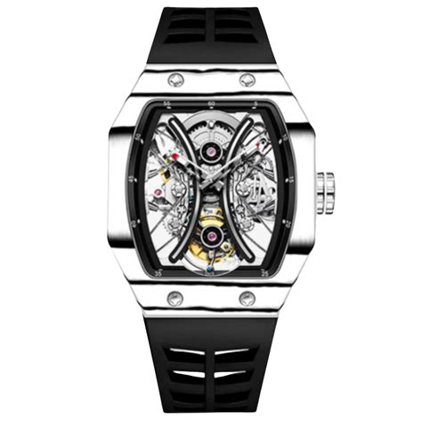 AESOP Carbon Fiber Tonneau Original Tourbillon watch 7035 – DREAM WATCHES