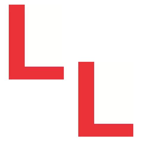 Tatmods Learning Red L Sticker & Decal for All Bikes and Cars Sticker ...