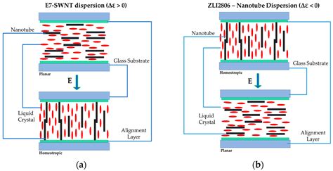 Nematic Liquid Crystal Composite Materials for DC and RF Switching