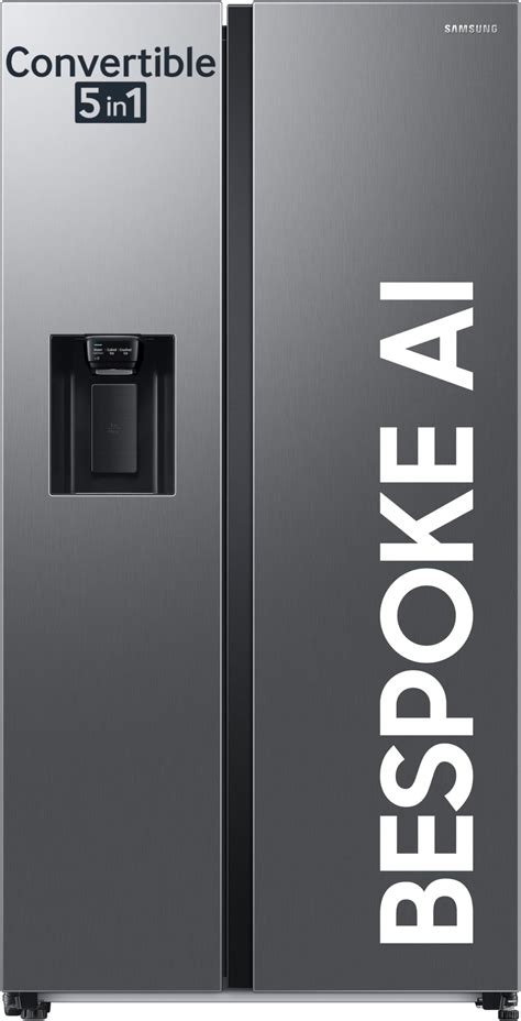 Samsung 653 L, 3 Star, Bespoke, Glass Door, Frost Free, Double Door ...