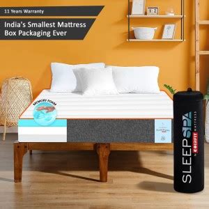 SLEEP SPA OEKO TEX CERTIFIED FABRIC 6 inch King Memory Foam Mattress ...