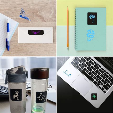 Aresvns Temporary Tattoo Stencils 550+ PCS,24 Sheets Henna Tattoo ...