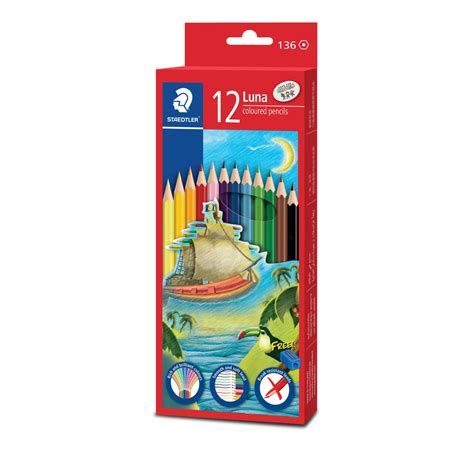 Staedtler Luna Coloured Pencils | 12, 24 Shades – PAPERQUIRKS STATIONERY