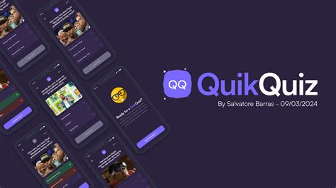QuikQuiz Micro-Learning App | Figma
