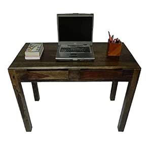 ROUNDHILL Sheesham Wood Reading Writing Study Table Laptop Computer ...