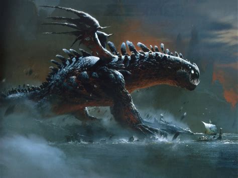 Download Red Death How To Train Your Dragon Concept Art Wallpaper ...