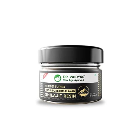 Buy DR. VAIDYA'S H2T SHILAJIT RESIN | 100% PURE HIMALAYAN | >75% FULVIC ...