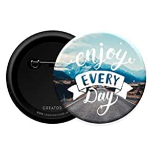 Buy Enjoy Button Badge (Pack of 2) - Creator Store Online at Low Prices ...