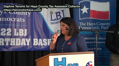 Daphne Tenorio for Hays County tax assessor-collector - YouTube