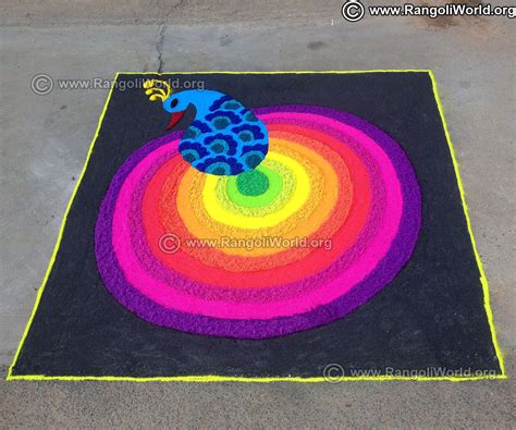 Freehand street rangoli designs 2019 collection 2