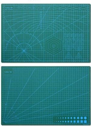 Miss Royale A3 Size Professional Self Healing Cutting Mat Cutting Mat ...