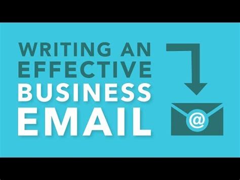 Writing an Effective Business Email Video Lecture - Core Skills - Class 8