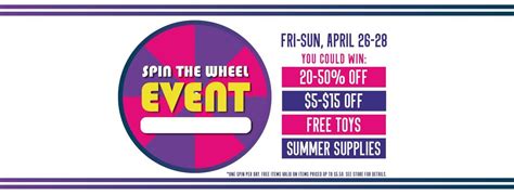 Spin the Wheel Event, Once Upon A Child - Greenville, SC, Mauldin, 26 ...