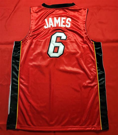 Lebron James #6 Miami Heat Jersey - ezze