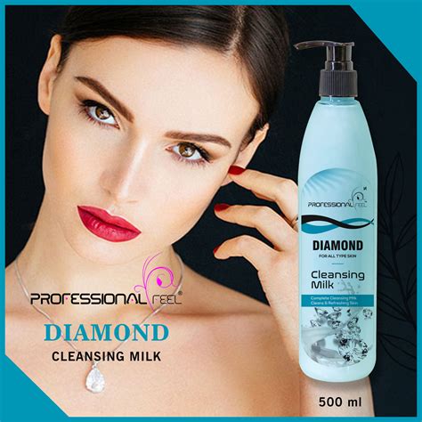 Professional Feel Diamond Cleansing Milk (Smooth Soft & Clean Skin) He