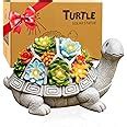 Garden Art Resin Artifact Turtle(Big Size 26 CM) with 7 Led and Solar ...