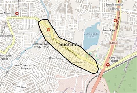 Suchitra Hyderabad Overview - Map, Property Rates, Projects, Reviews ...