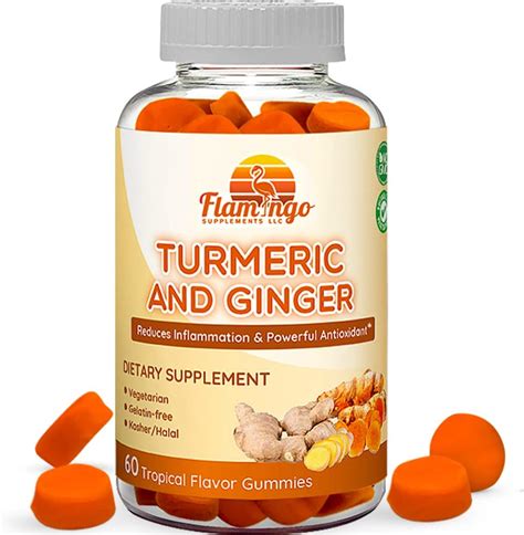 Turmeric Curcumin & Ginger Chewable Gummies for India | Ubuy