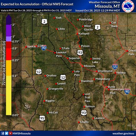 MSO Winter Weather Forecasts