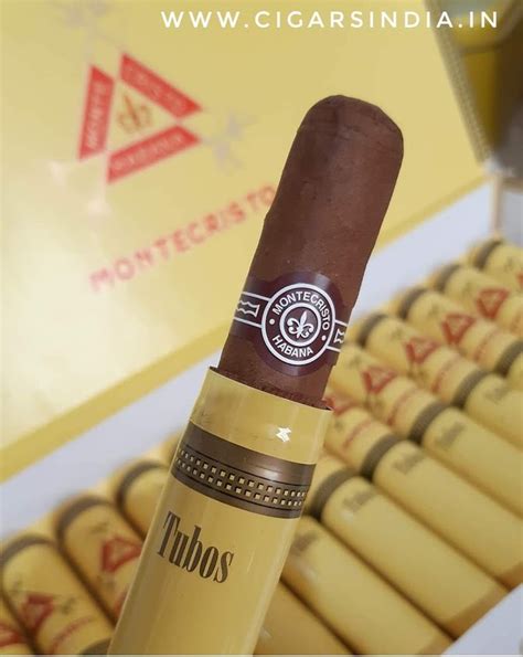 MONTECRISTO TUBOS (Single Cigar) - www.cigarsindia.in