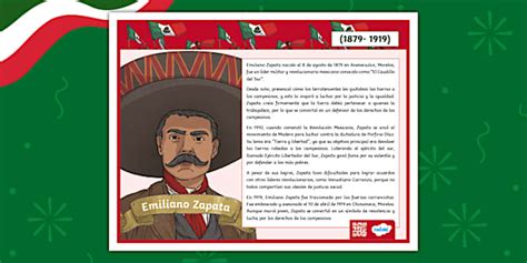 Biografía de Emiliano Zapata