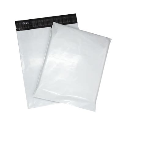 V4L Premium 7X10 inches White Plain Plastic Courier Bags Shipping Bags ...