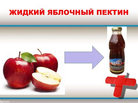 Жидкий яблочных пектин: применение в лечебной практике - презентация онлайн
