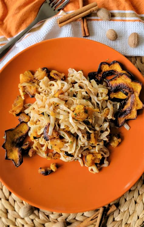 Acorn Squash with Plant Based Butter and Zero Carb Pasta - Kosher Everyday