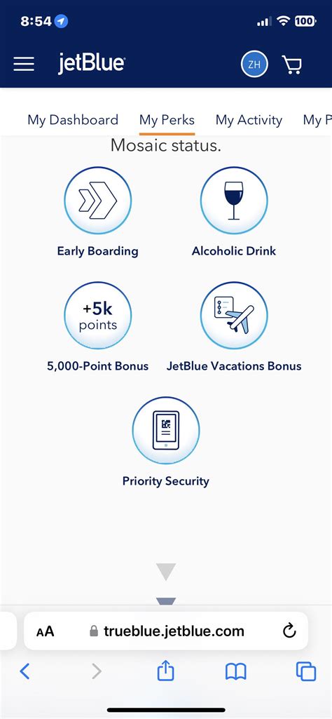Tile perks w true blue : r/jetblue
