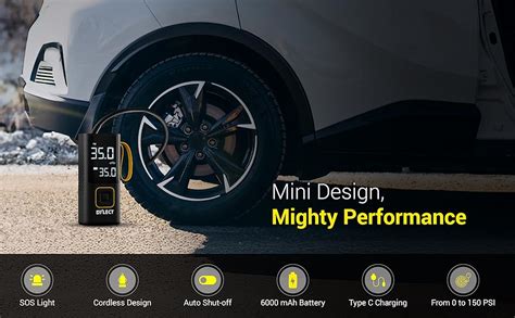 Dylect Tyre Inflator for Car and Bike| Home Use| Works Both on DC Port ...