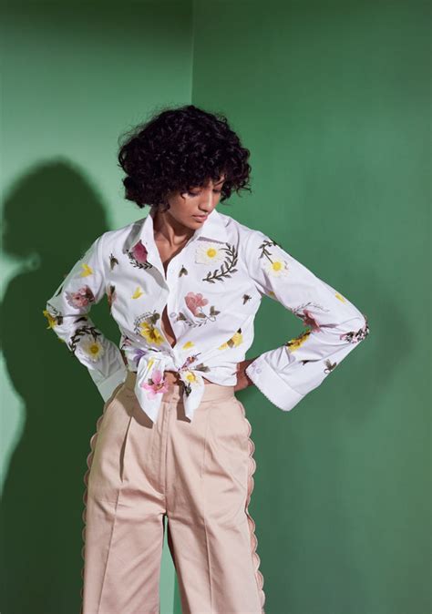 Pressed Flower Shirt