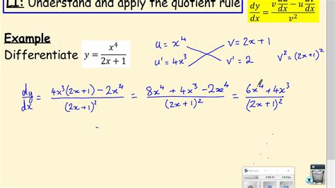 Quotient Rule Examples 的图像结果