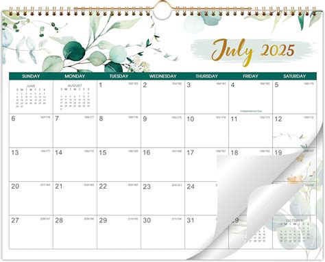 WORPICE 2025-2027 Wall Calendar - Jul 2025 - Jun 2027, India | Ubuy