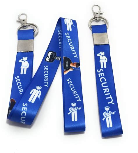 Key Era Security Id Card Holder Fabric Set Of 2 Keychain And Lanyard ...