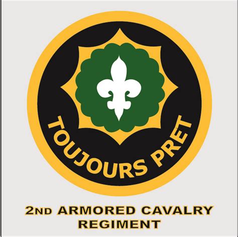 2nd Armored Cavalry Regiment Decal